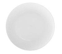 Белая тарелка закусочная Maxwell and Williams Даймонд 18см