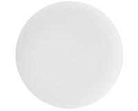 Белая тарелка обеденная Maxwell and Williams Даймонд 27см
