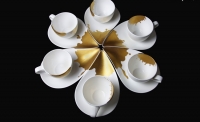 Набор для чая Hankook Chinaware Сплэш на 6 персон (12 предметов)