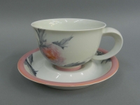Розовая чайная пара Leander Кельт декор-315F 330мл