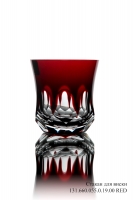 Набор стаканов для виски (рома) Cristallerie Strauss S.A. Red 6шт (131)