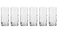 Сувенирный набор стаканов для воды Krosno Романтика 380мл 6шт