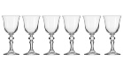 Набор бокалов для белого вина Krosno Криста 150мл, 6 шт
