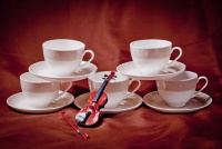 Набор чайных пар АККУ Диана на 6 персон (12 предметов)